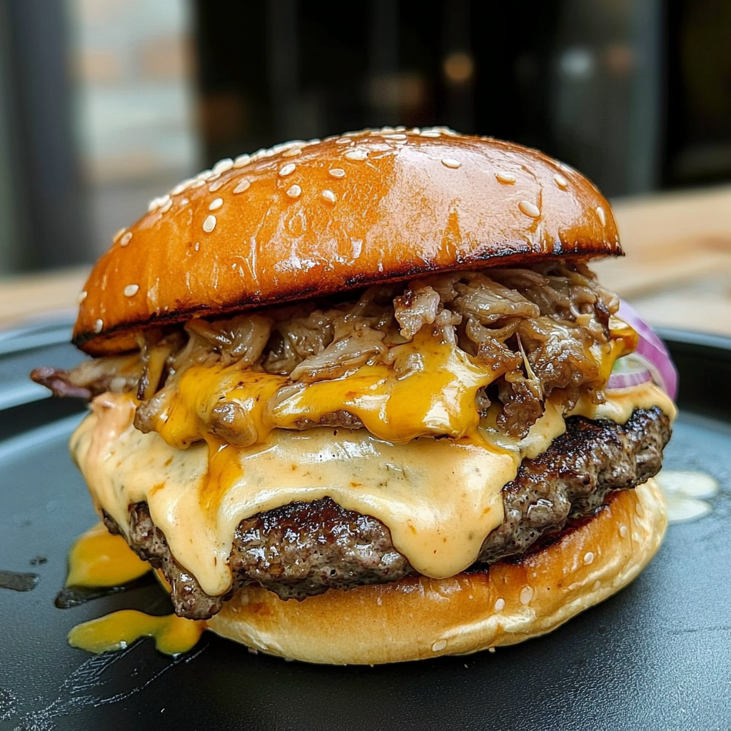 Juicy Smash Burger Recipe