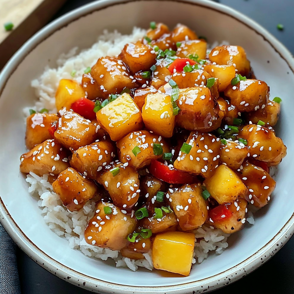 Sweet and Savory Pineapple Chicken