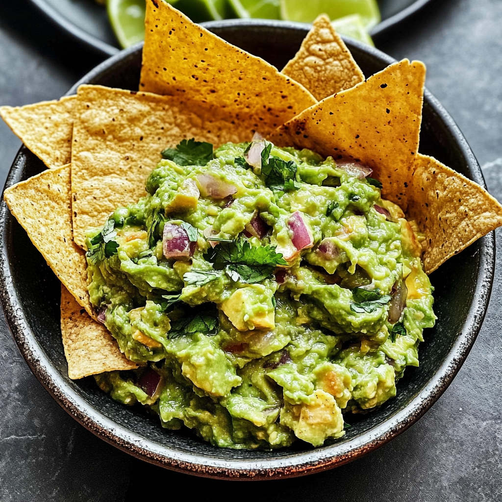 The BEST Creamy Guacamole