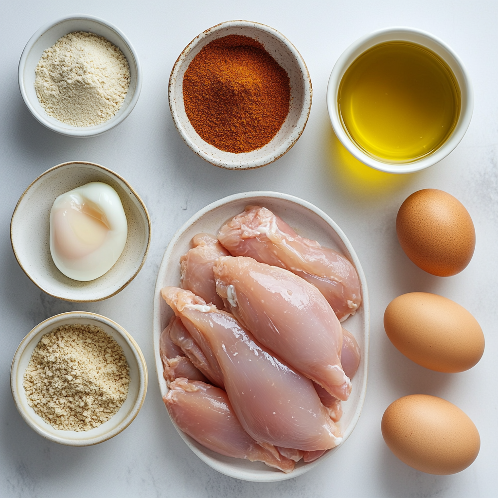 Ingredients for Texas Roadhouse butter chicken skille