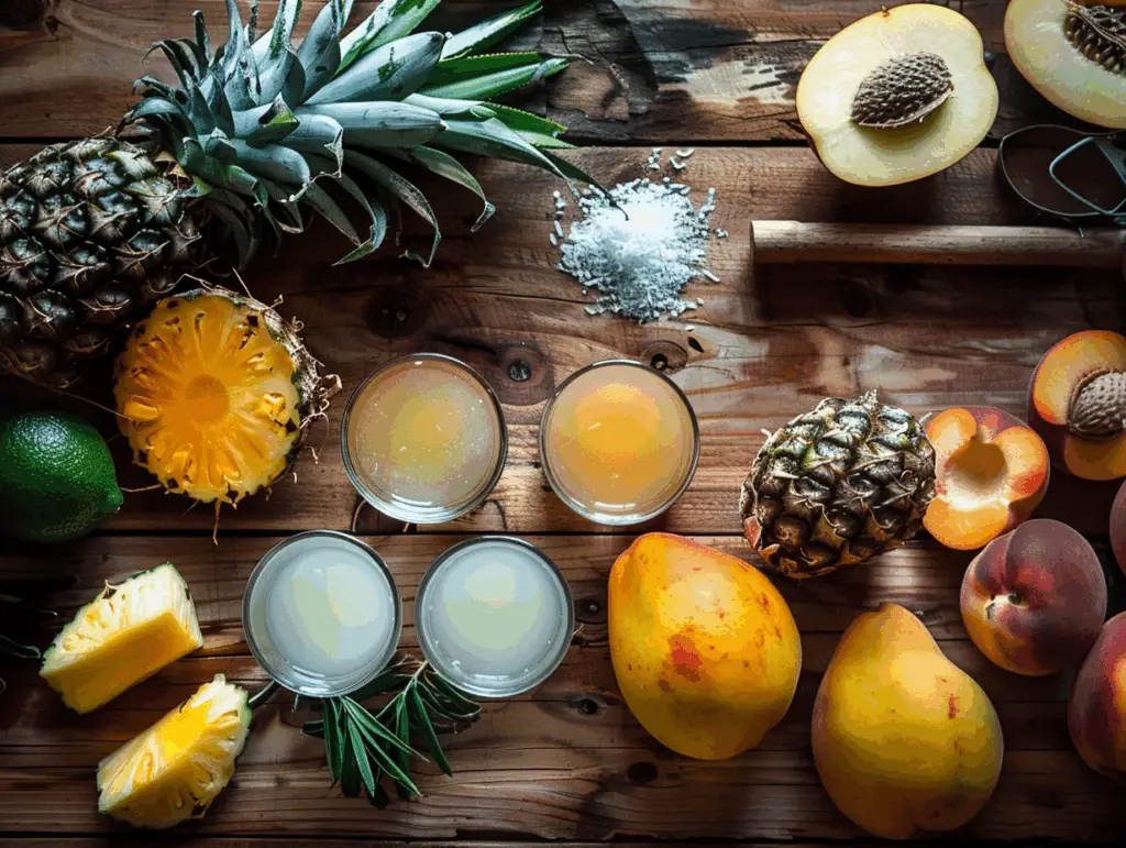 Ingredients for hoochie mama shots recipe