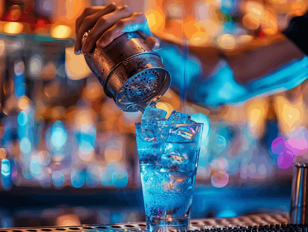 Shaking cocktail for hoochie mama shots recipe
