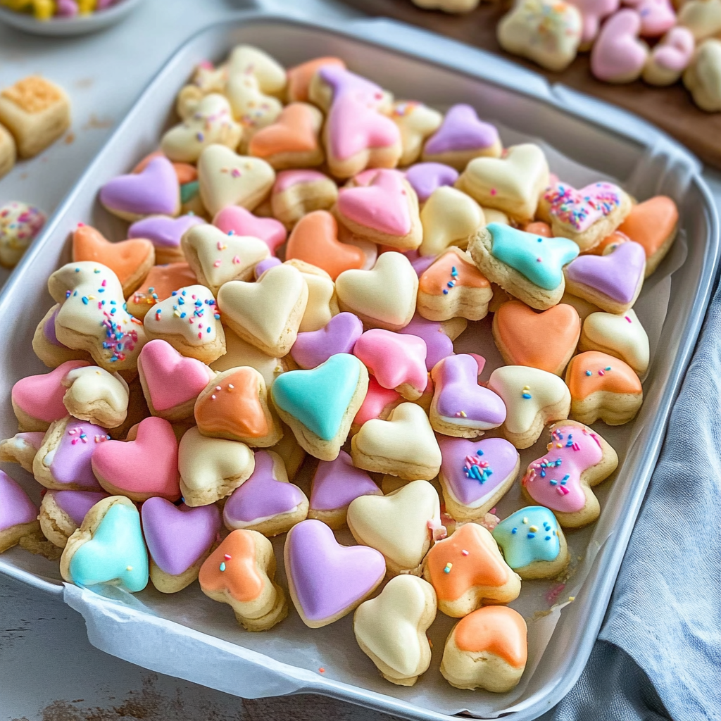 Conversation Heart Cookies