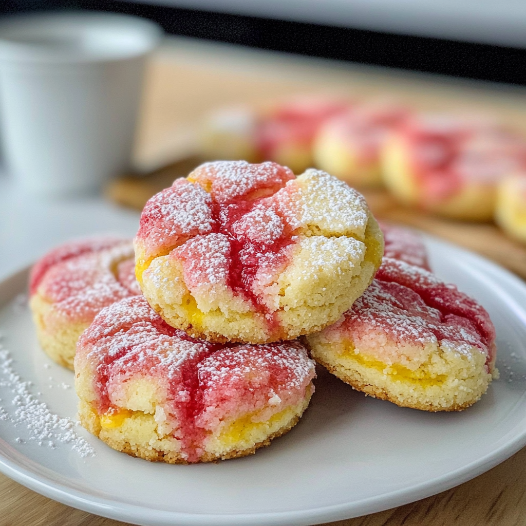 Strawberry Lemonade Cookie
