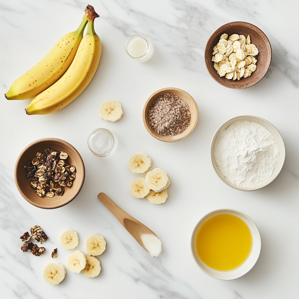 printable banana chip recipe card layout