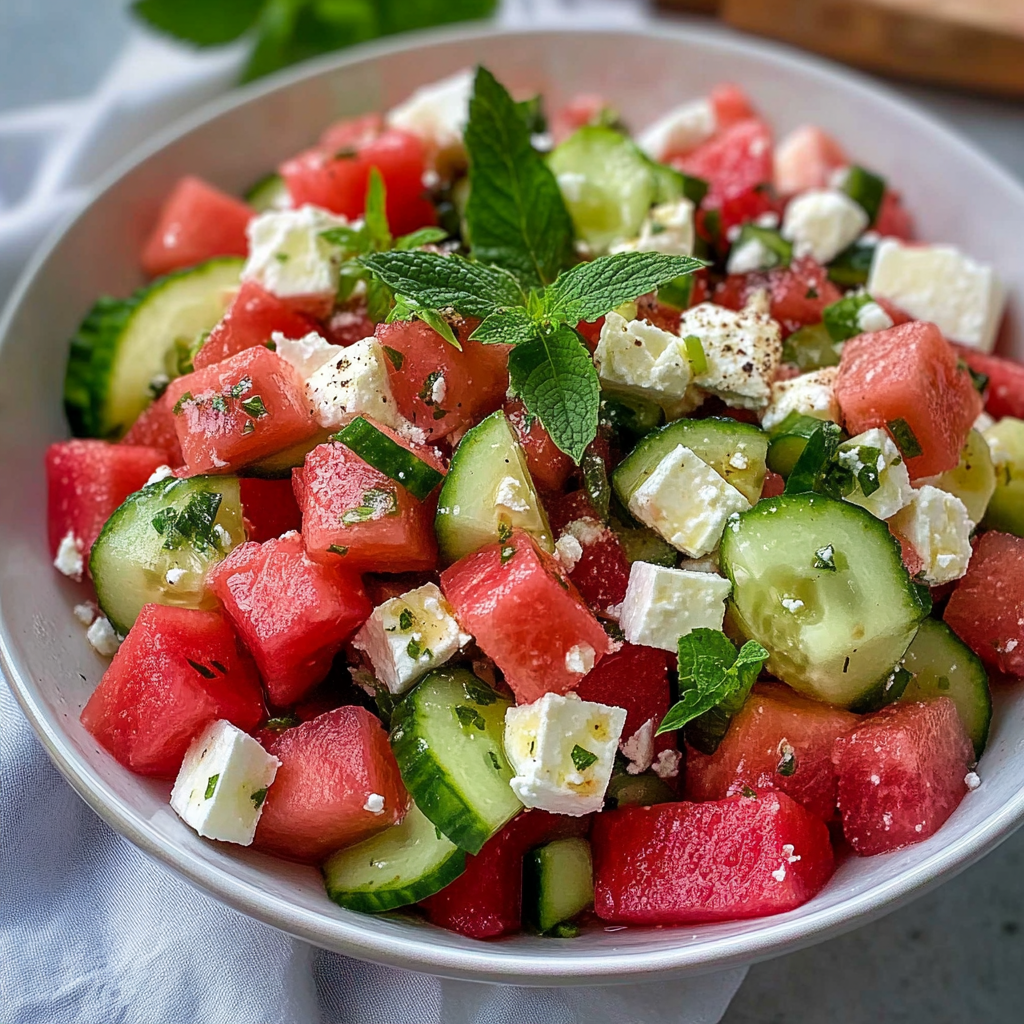 Watermelon Feta Salad