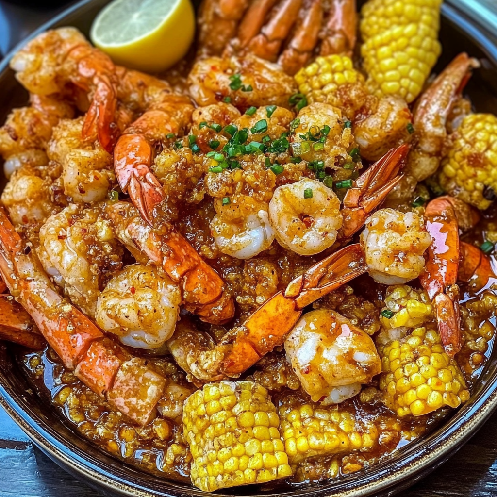 seafood boil mukbang