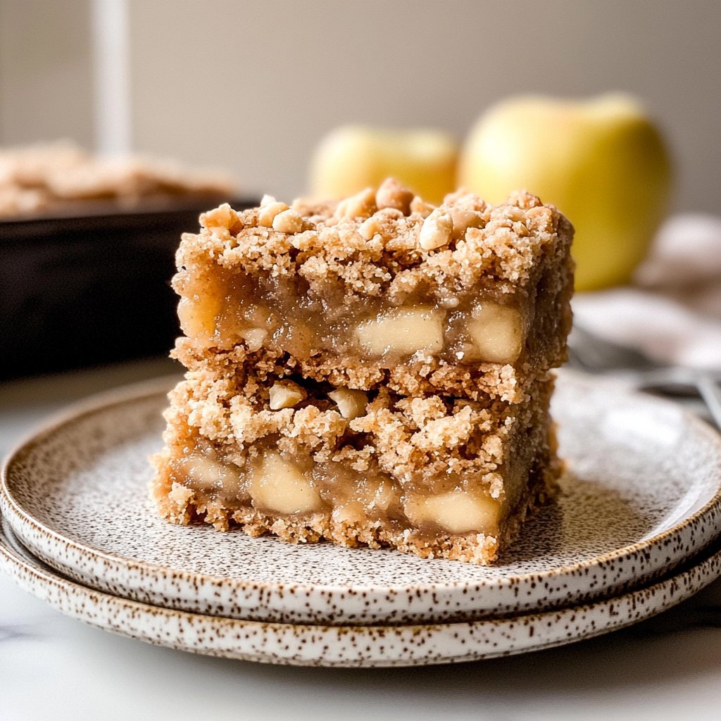 Apple Crisp Bars