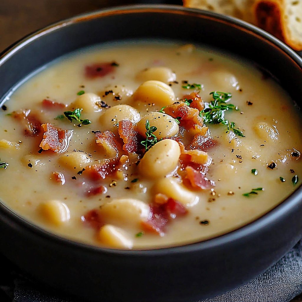 Bean with Bacon Soup