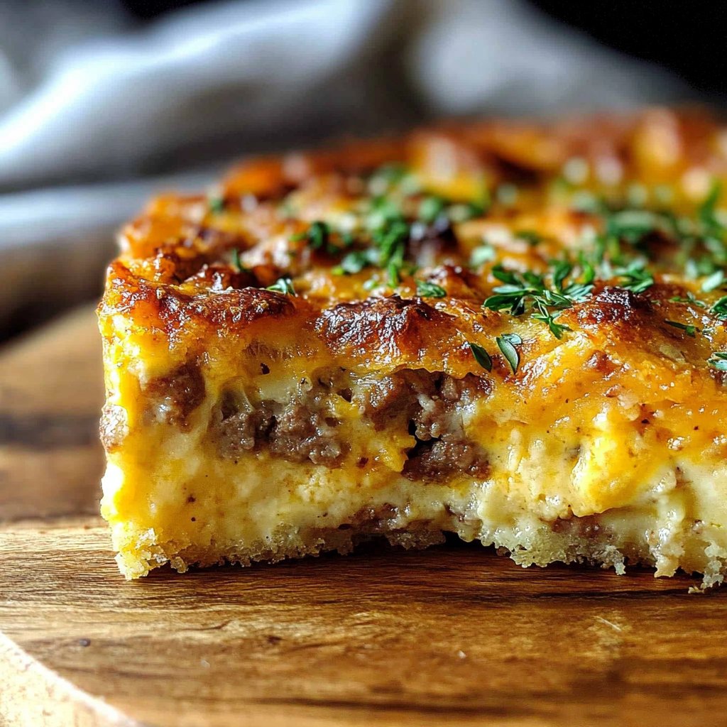 Easy Sausage Breakfast Casserole