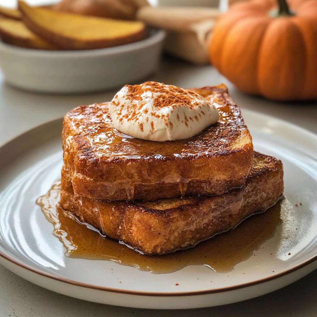 Fall Pumpkin French Toast