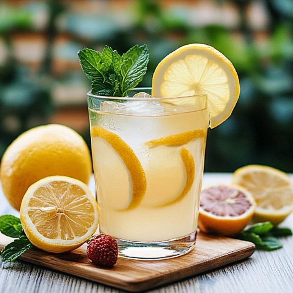 Lemon Ginger Sparkler