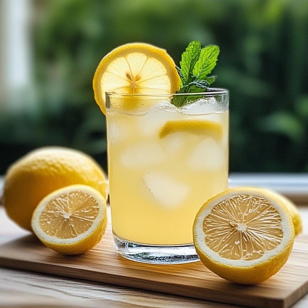 Lemon Ginger Sparkler