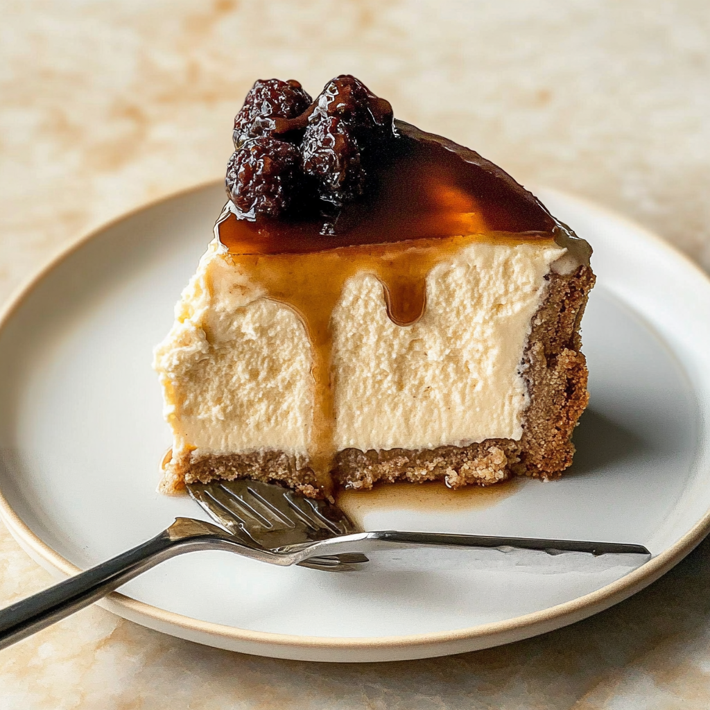 Maple Mascarpone Cheesecake