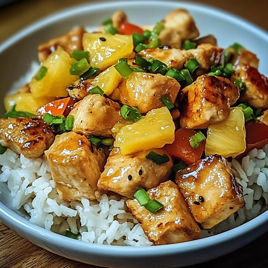 Pineapple Chicken and Rice