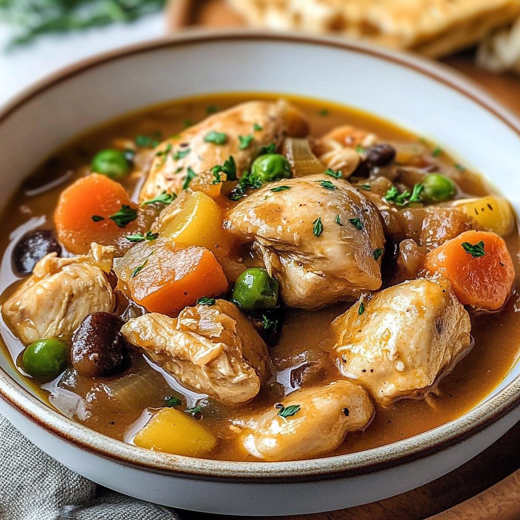Slow Cooker Chicken Stew