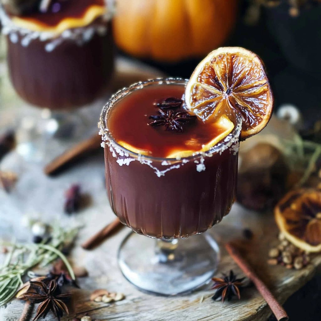 Witches Brew Halloween Cocktail