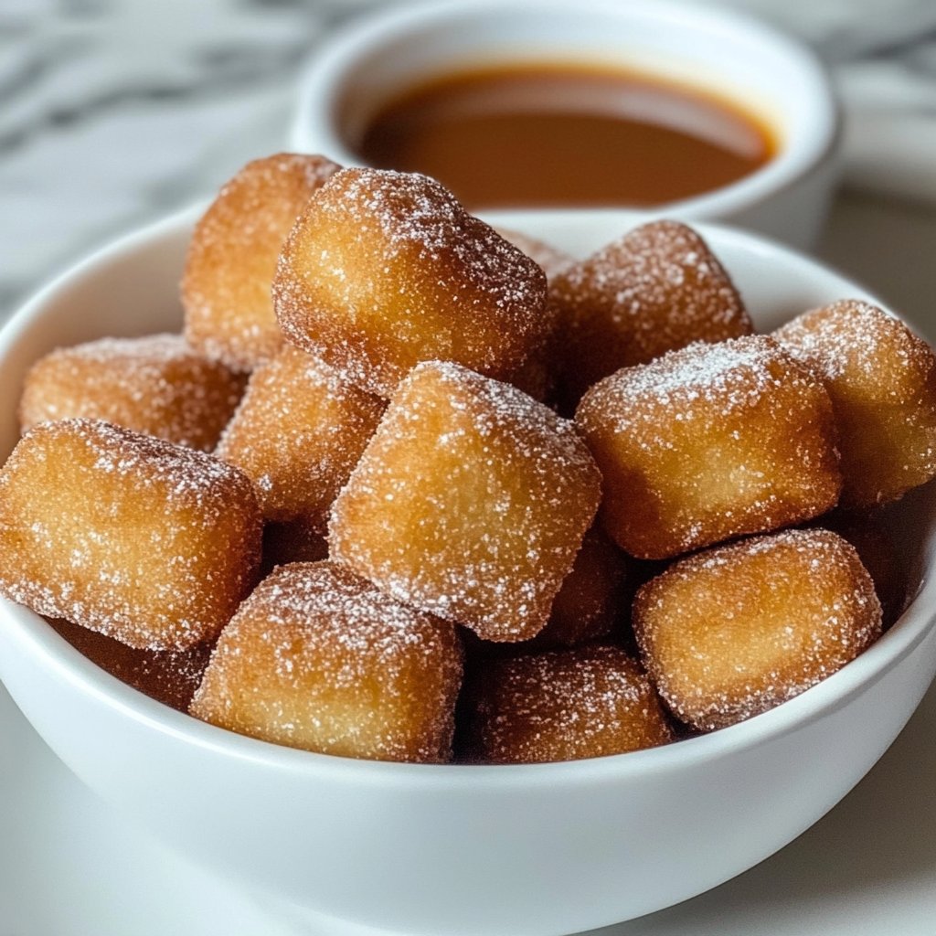 Air Fryer Churro Bites