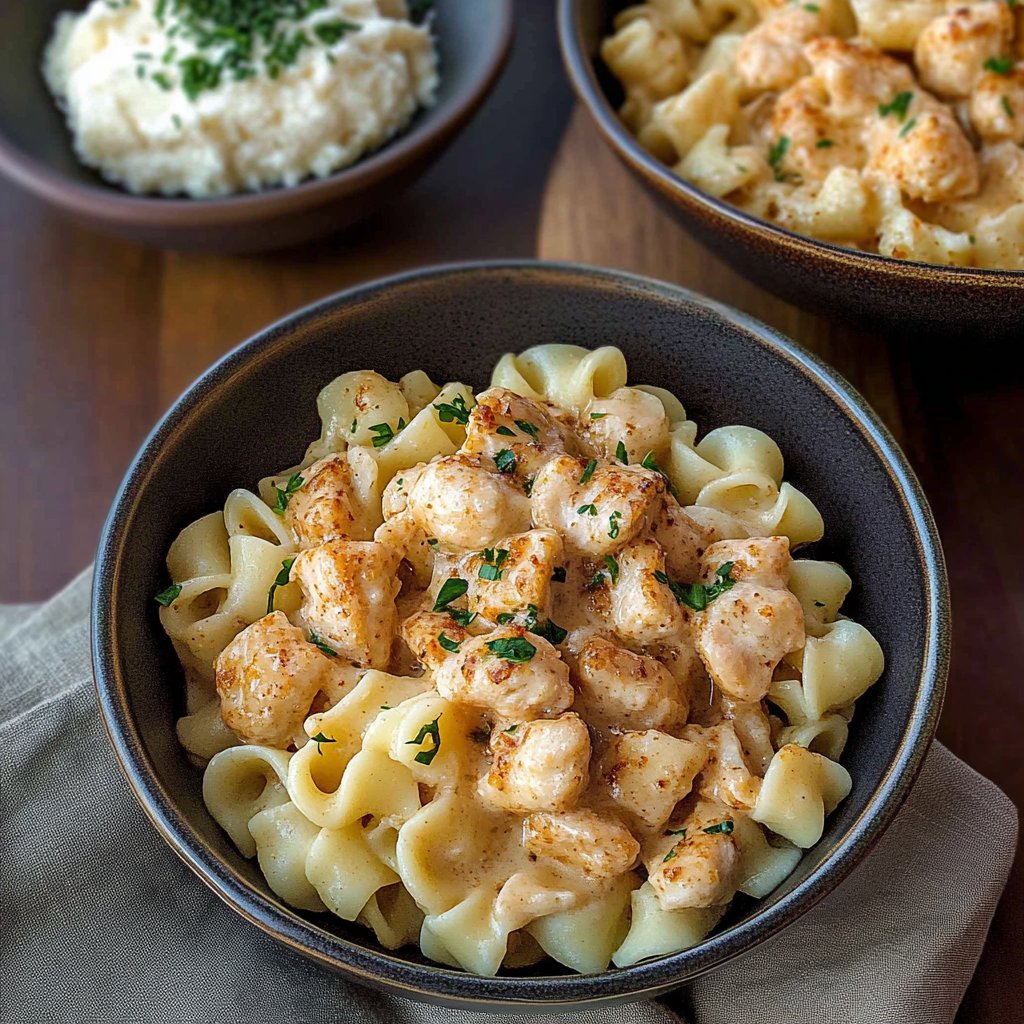 Chicken Buttered Noodles