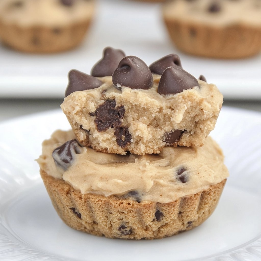 Chocolate Chip Cookie Dough Cups