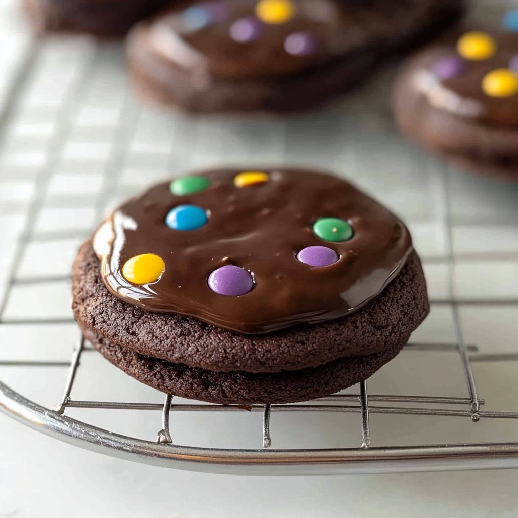 Cosmic Brownie Cookies