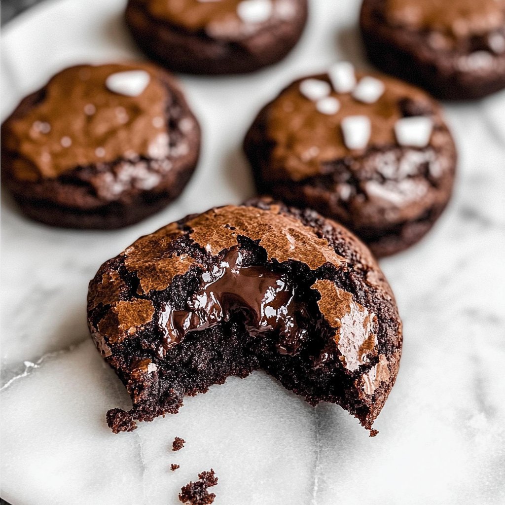 Fudgy Chewy Brookies