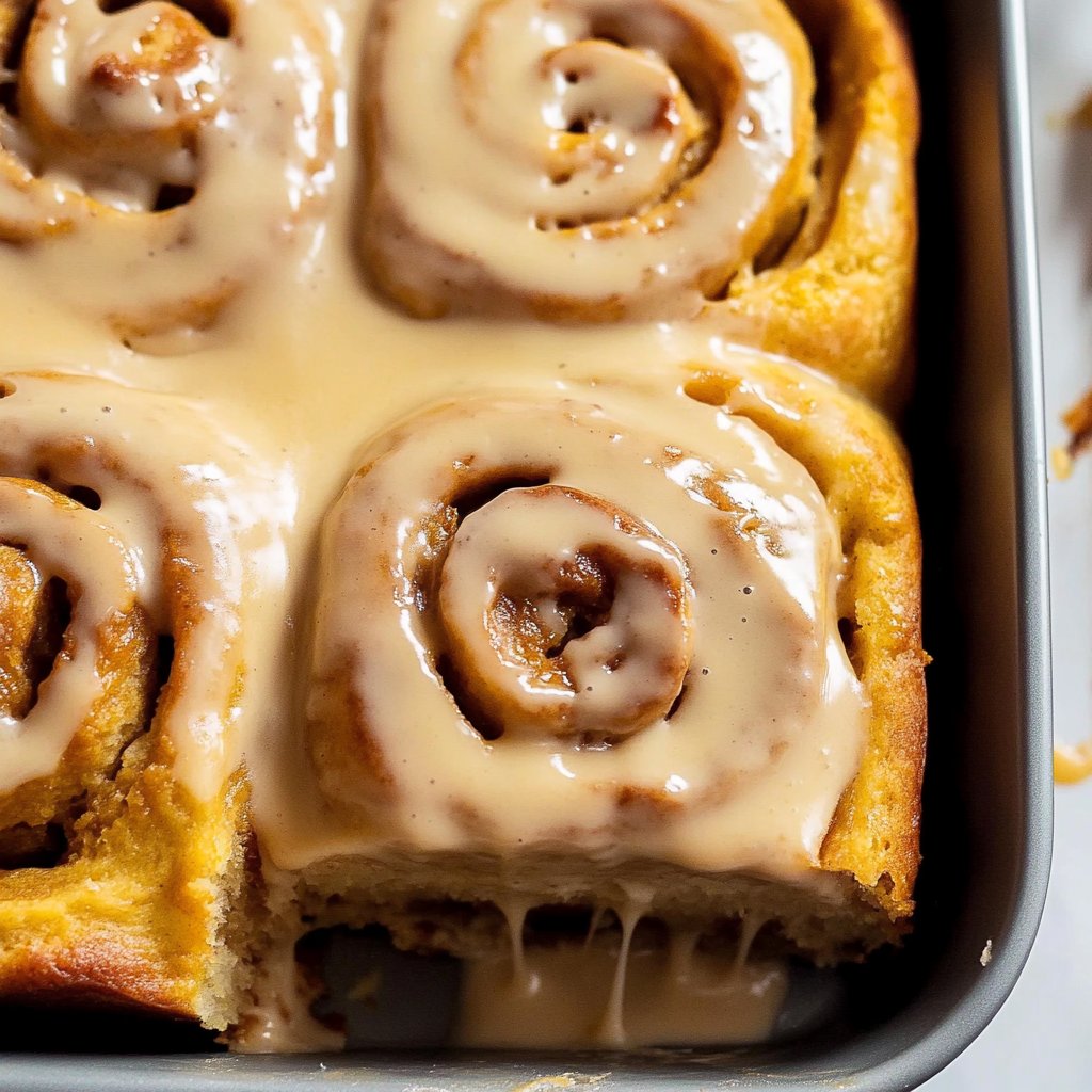 Pumpkin Cinnamon Rolls