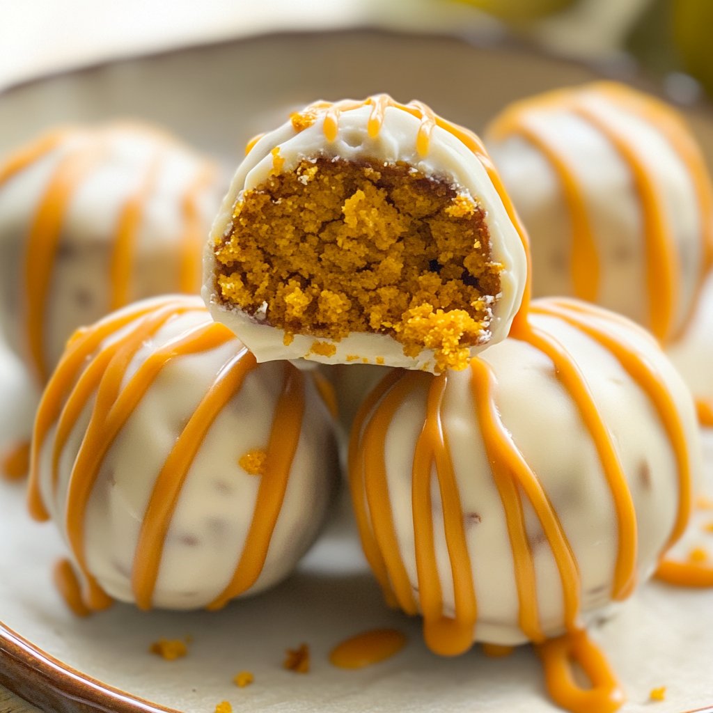 Pumpkin Pie Cake Pops