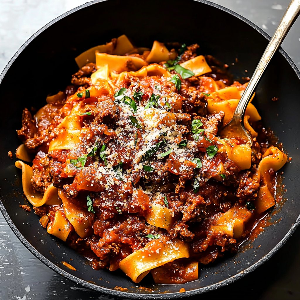 Sunday Slow Cooker Beef Ragu