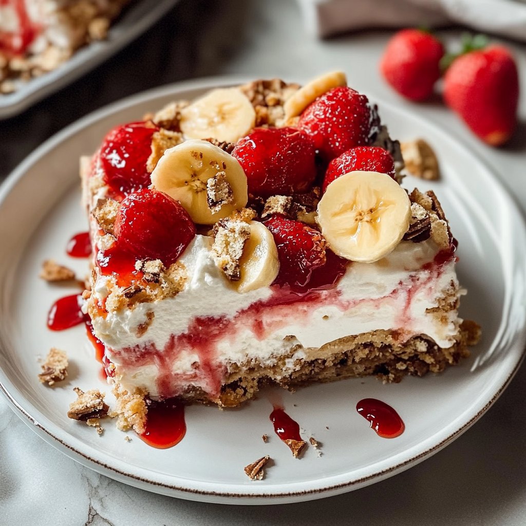 Banana Split Dump Cake