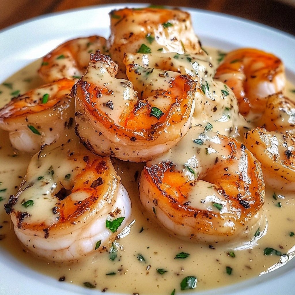 Cajun Shrimp and Salmon with Garlic Cream Sauce