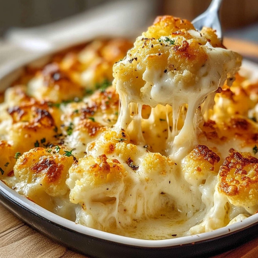 Cauliflower Au Gratin