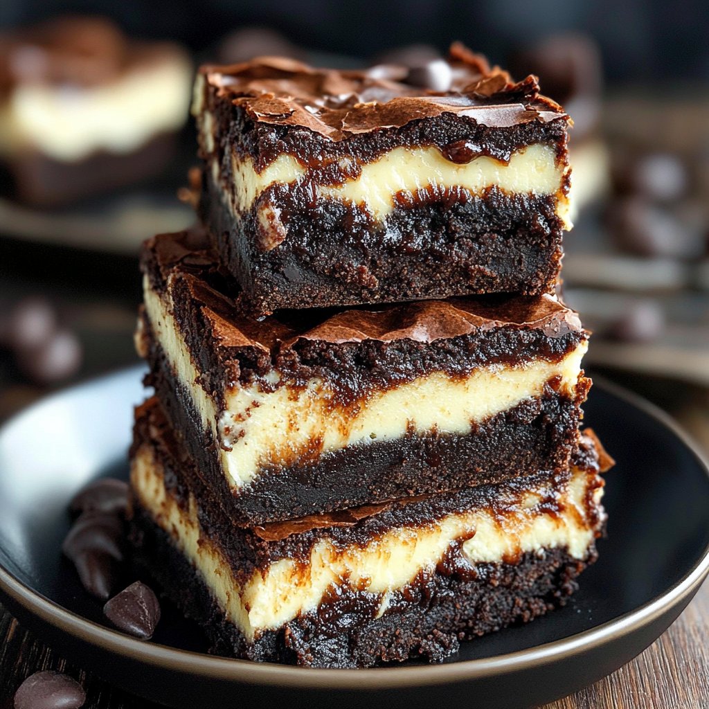 Cheesecake Brownies