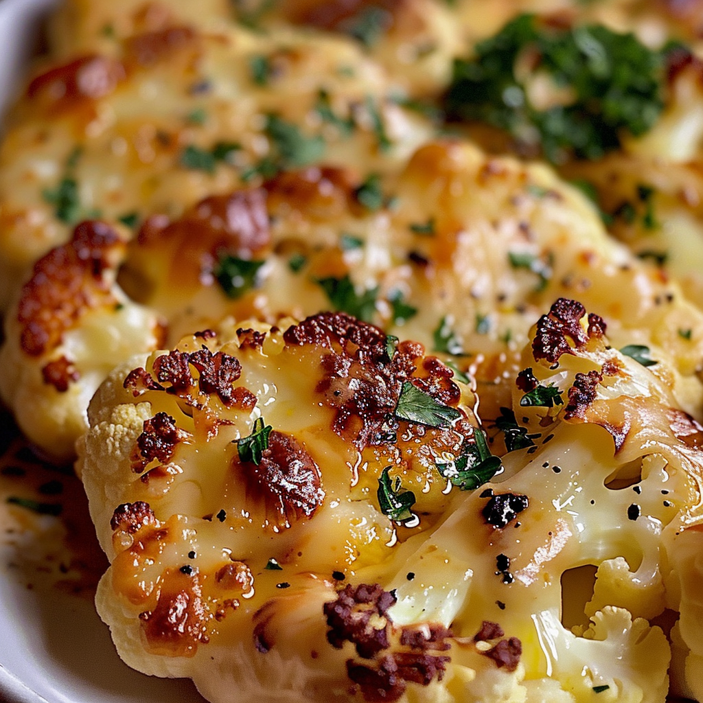 Cheesy Cauliflower Steak