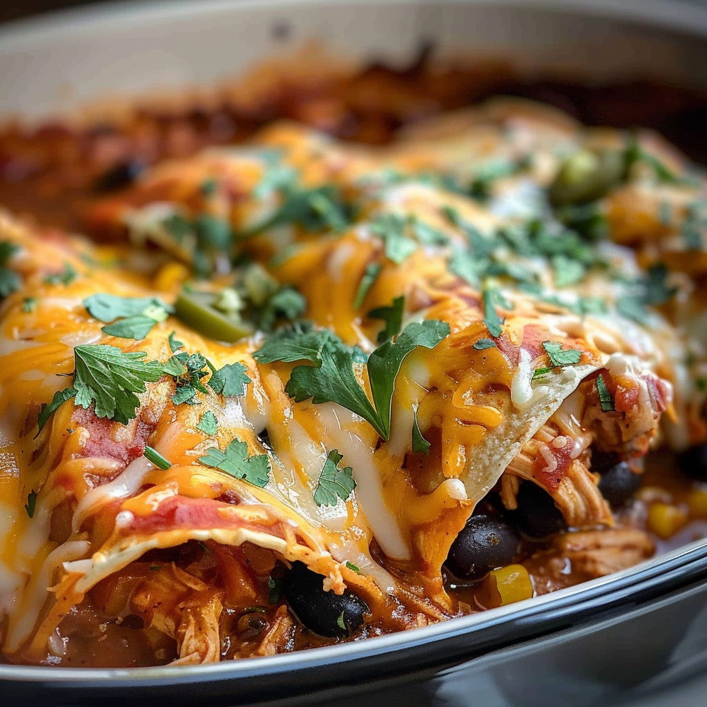 Chicken Enchilada Crock Pot Meal