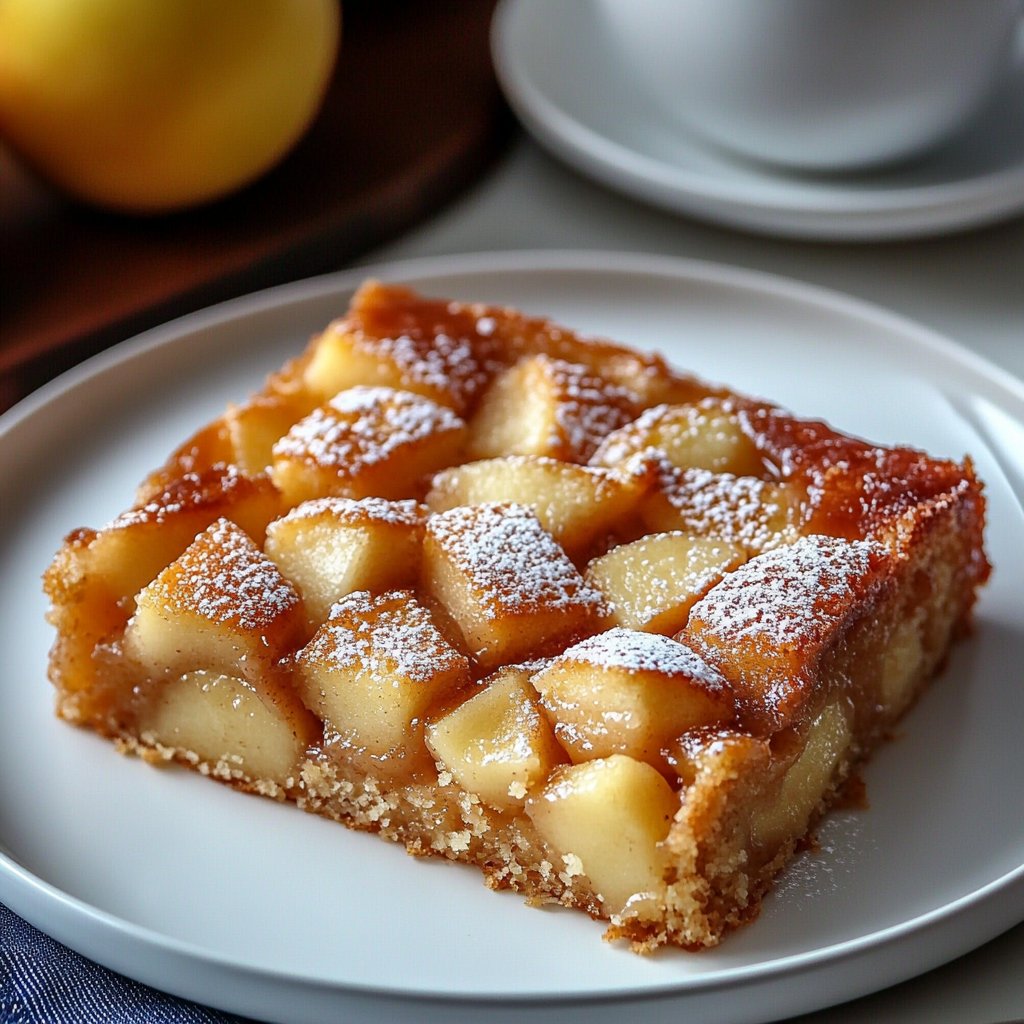 Cinnamon Sugar Apple Cake