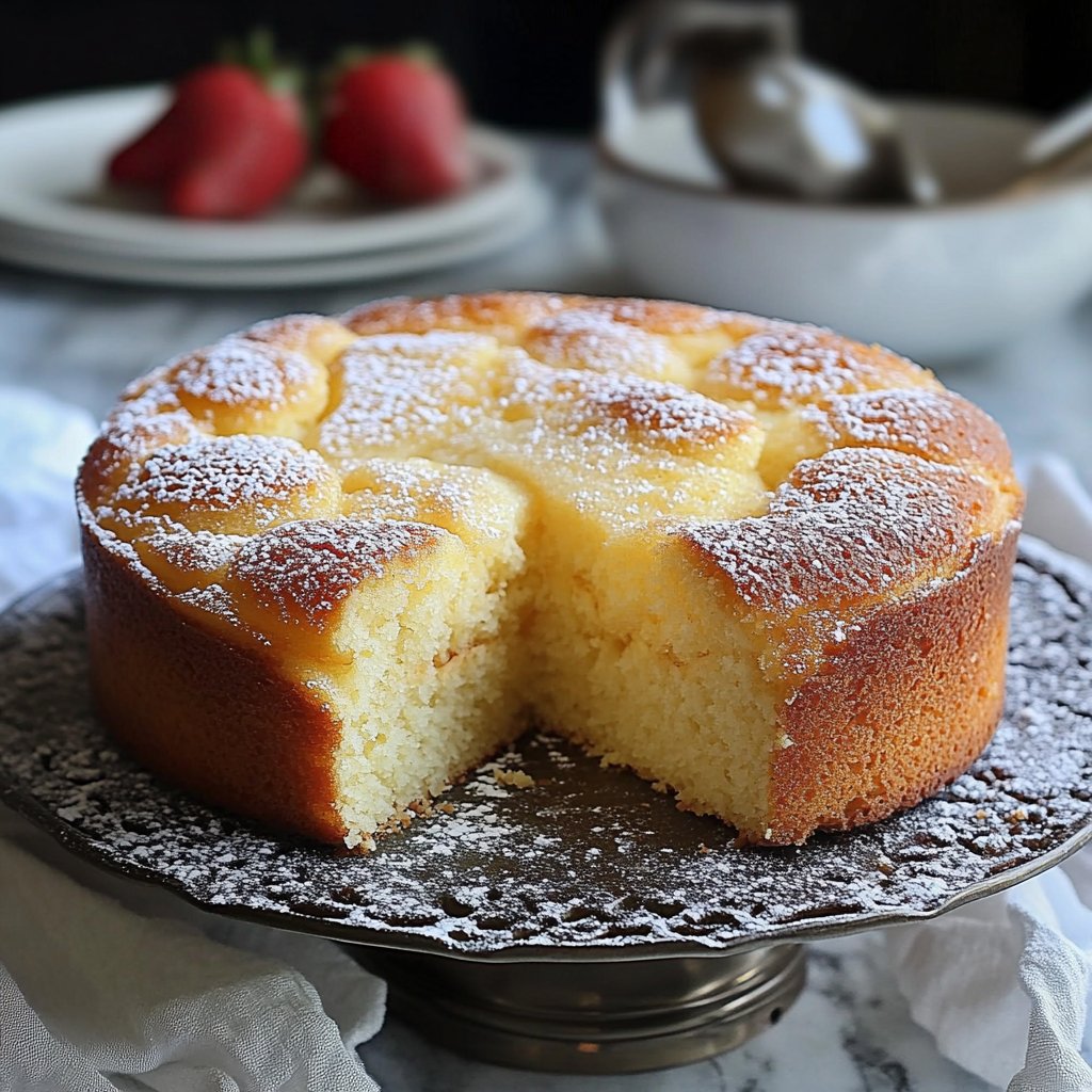 Classic French Butter Cake