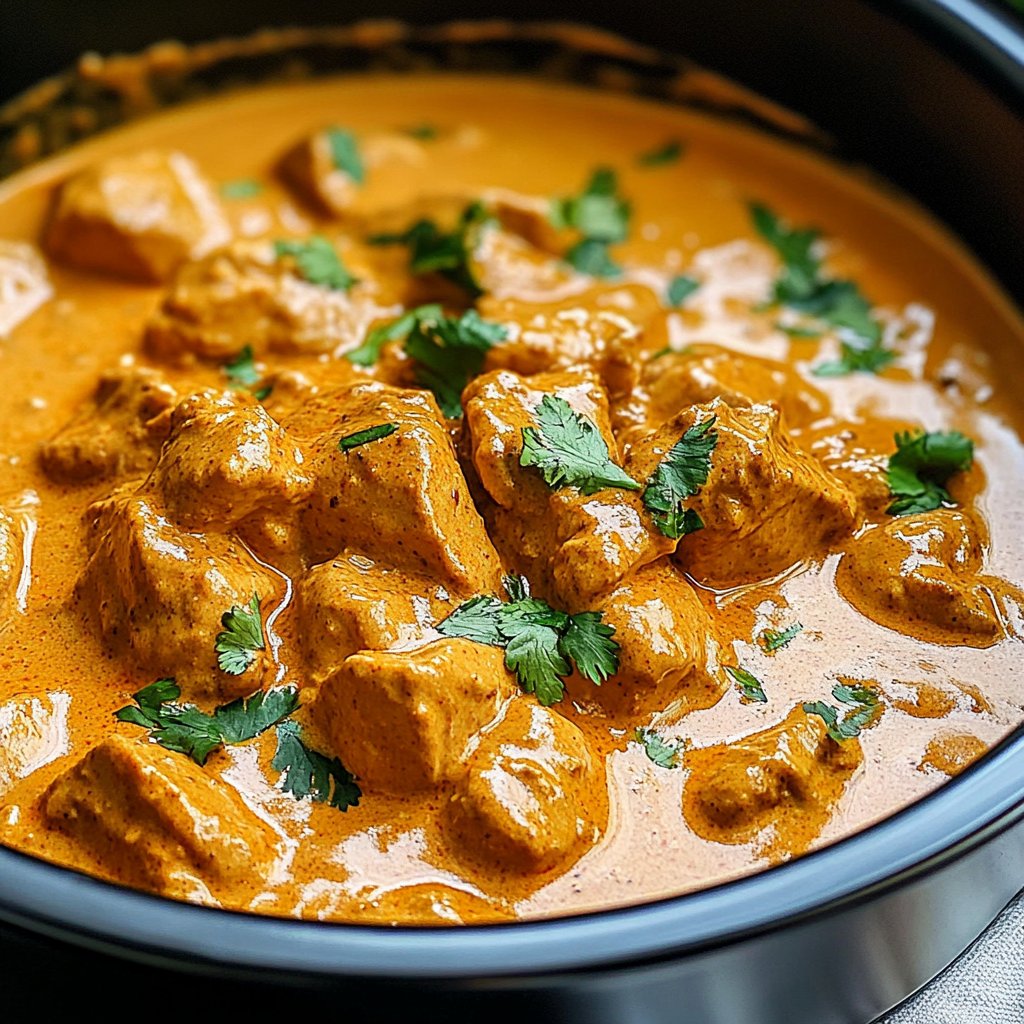 Crockpot Butter Chicken