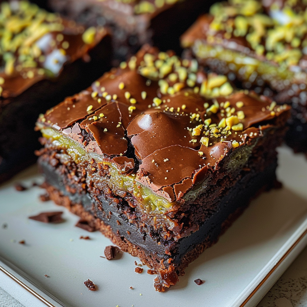 Dubai Chocolate brownies