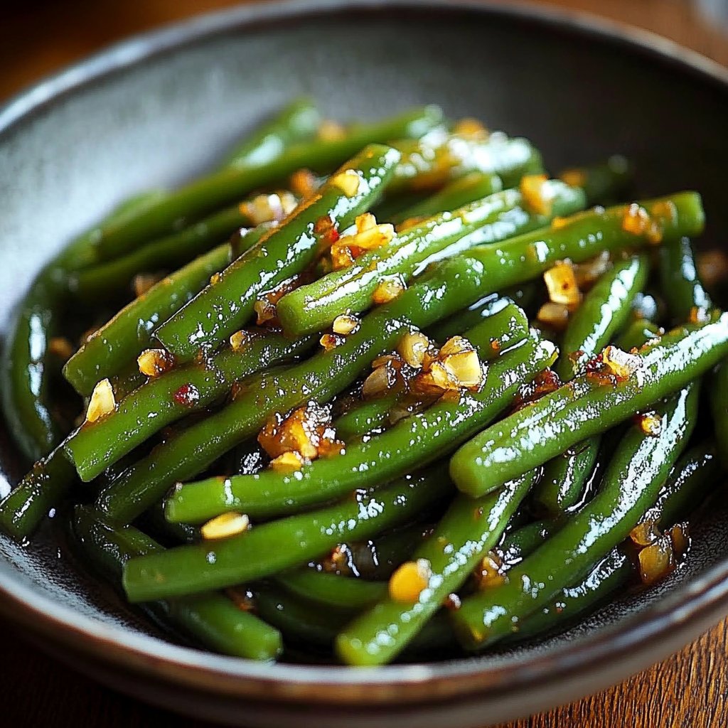 Garlic Green Beans