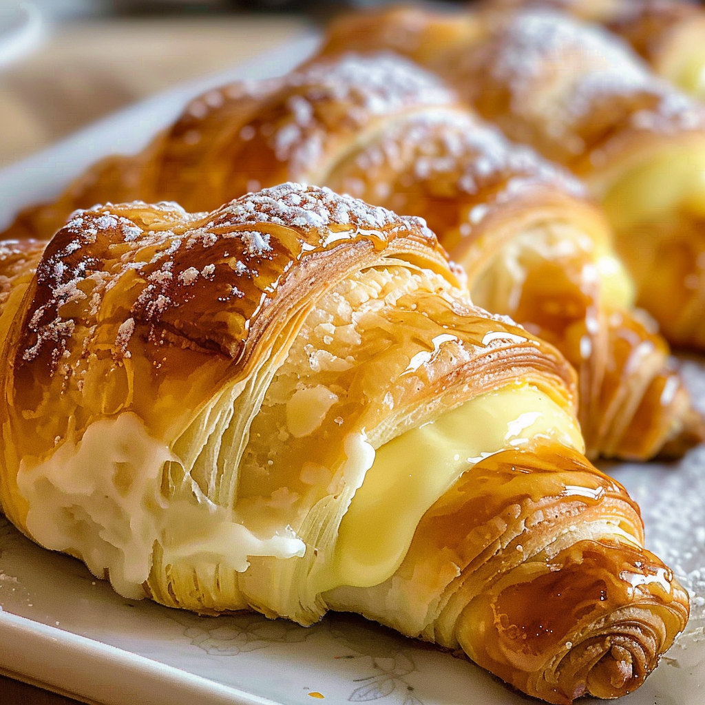 Lemon Cheesecake Crescent Rolls