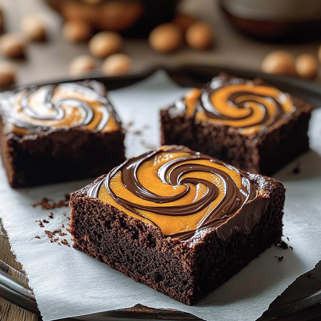 Pumpkin Brownies