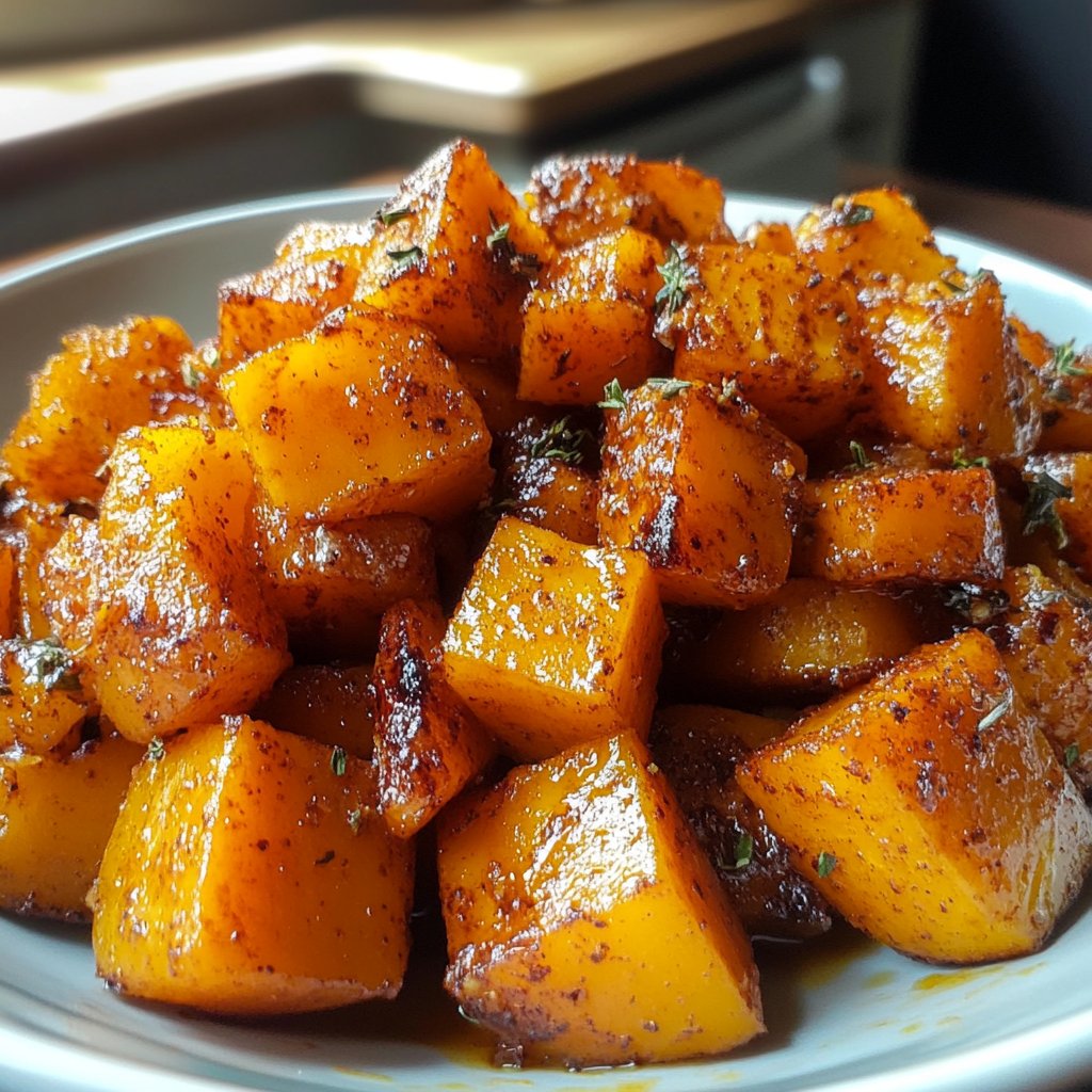 Roasted Cinnamon Butternut Squash