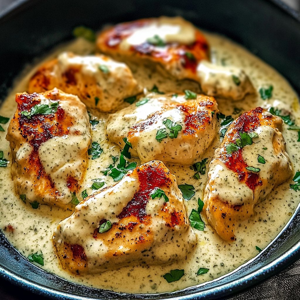 Slow Cooker Creamy Ranch Chicken