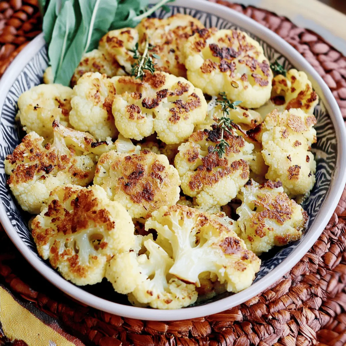 Smashed Cauliflower