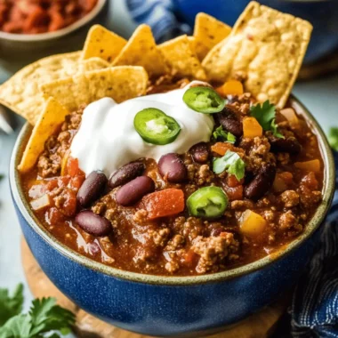 The Best Chili Recipe