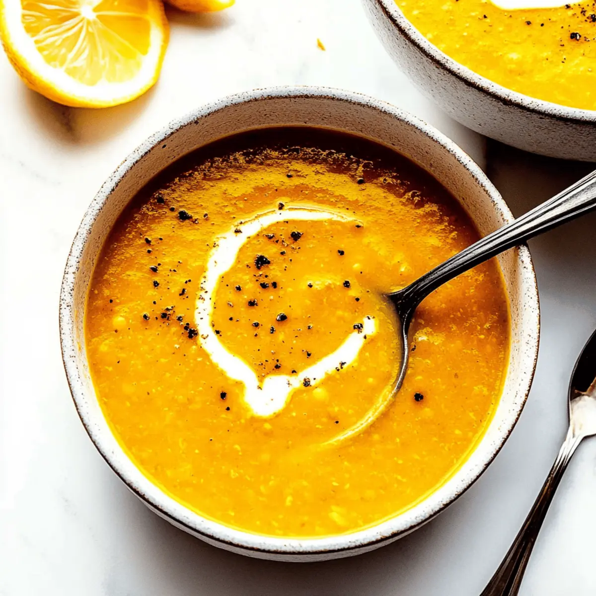 Anti-Inflammatory Golden Lemon Lentil Soup