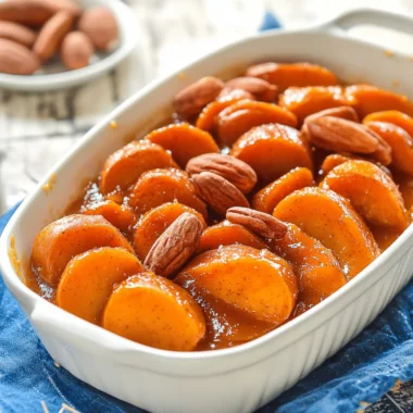 Thanksgiving Candied Sweet Potatoes