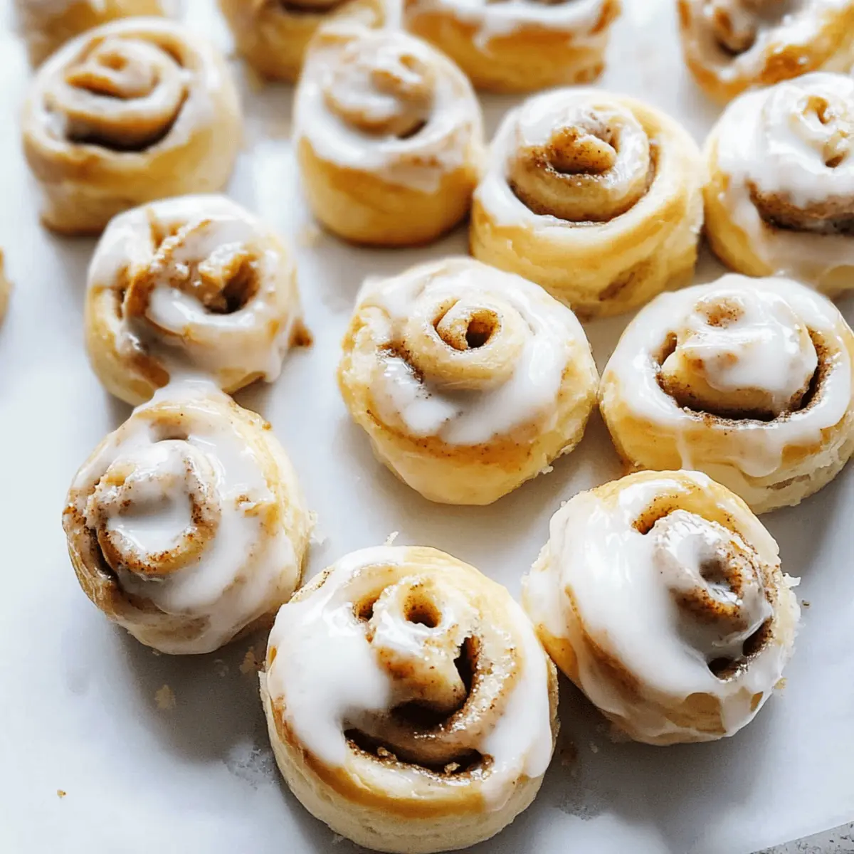 Mini Cinnamon Rolls