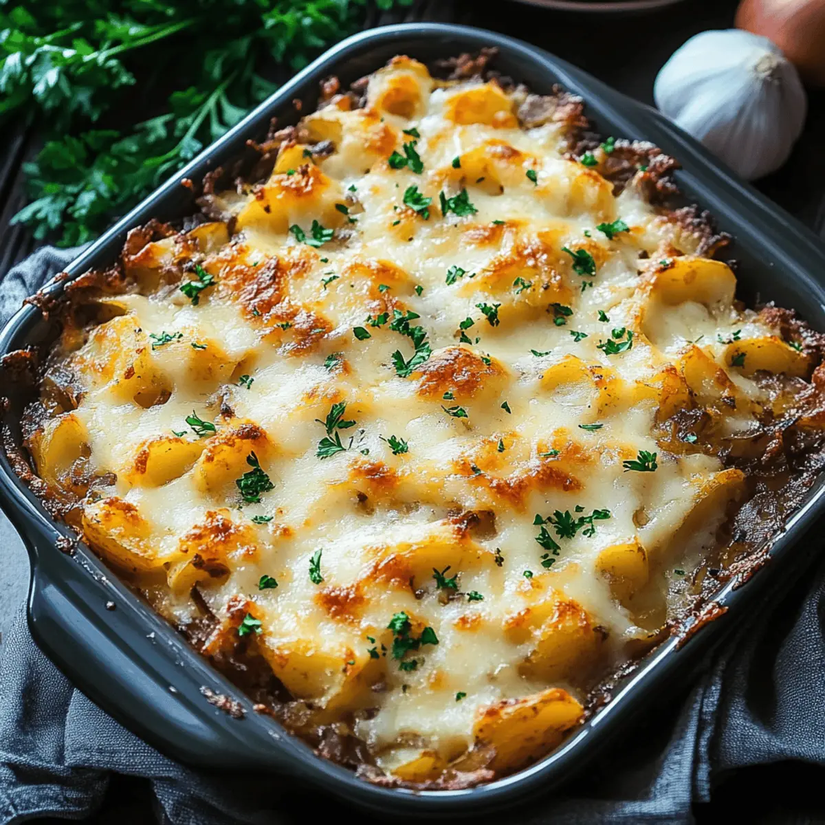 thanksgiving French Onion Potato Bake